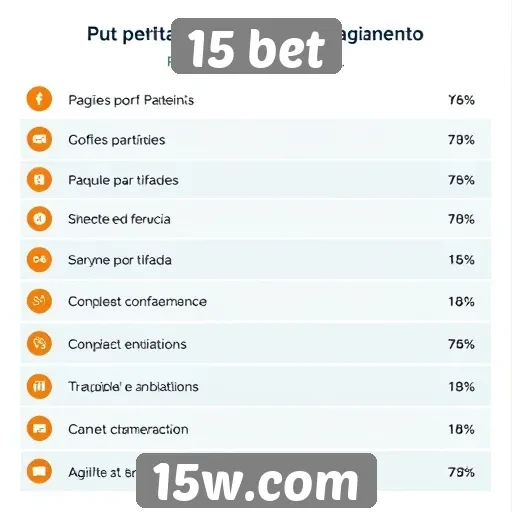 Métodos de pagamento oferecidos pelo 15 bet